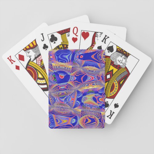 Fractal Abstract 061012a Playing Cards