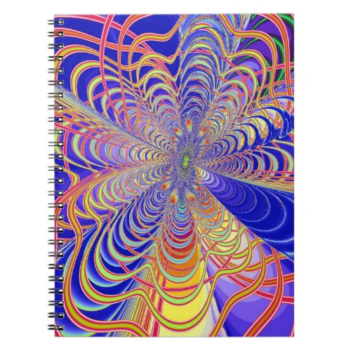 Fractal Abstract 061012d Notebook