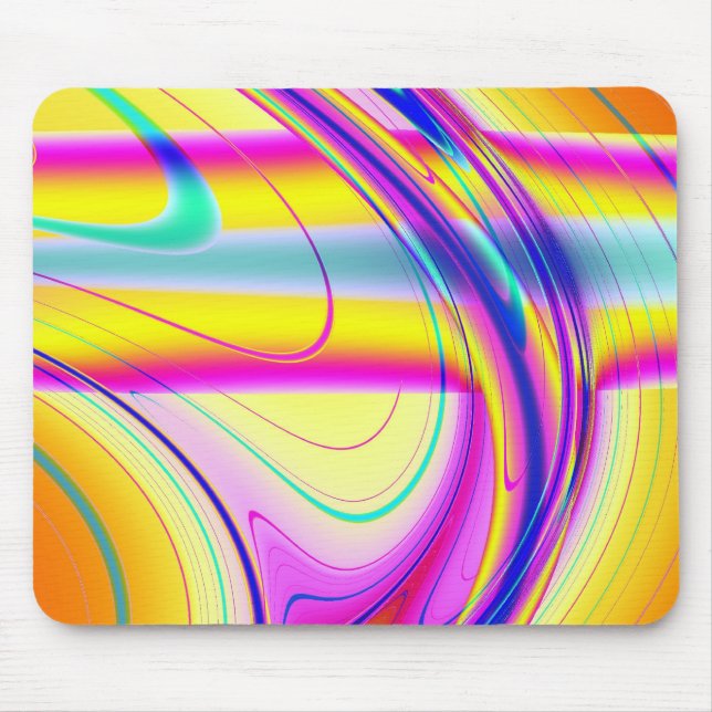 Fractal Abstract 061012f Mouse Pad (Front)