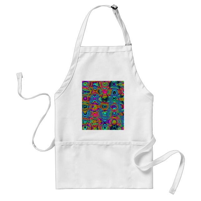 Fractal Abstract 191111a Adult Apron (Front)