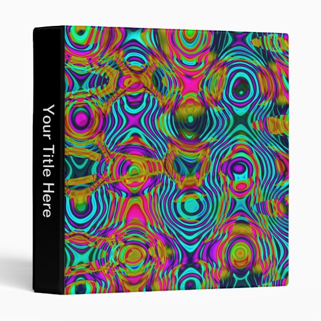 Fractal Abstract 191111a Binder (Front/Spine)