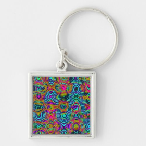 Fractal Abstract 191111a Keychain