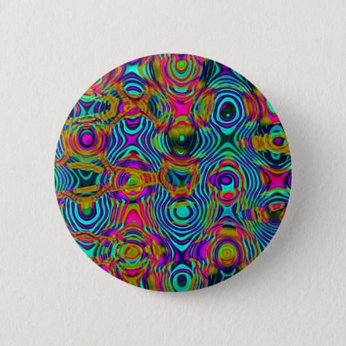 Fractal Abstract 191111a Pinback Button