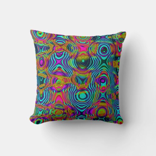 Fractal Abstract 191111a Throw Pillow