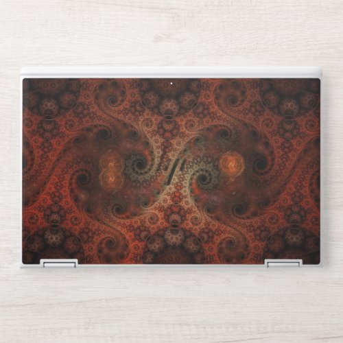 Fractal Abstract Pattern Futur HP Laptop Skin