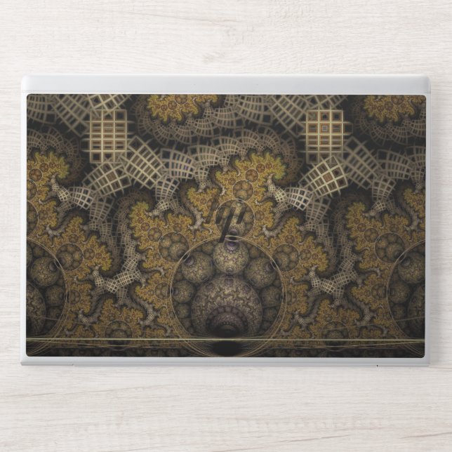 Fractal Abstract Pattern Future HP Laptop Skin (Front)