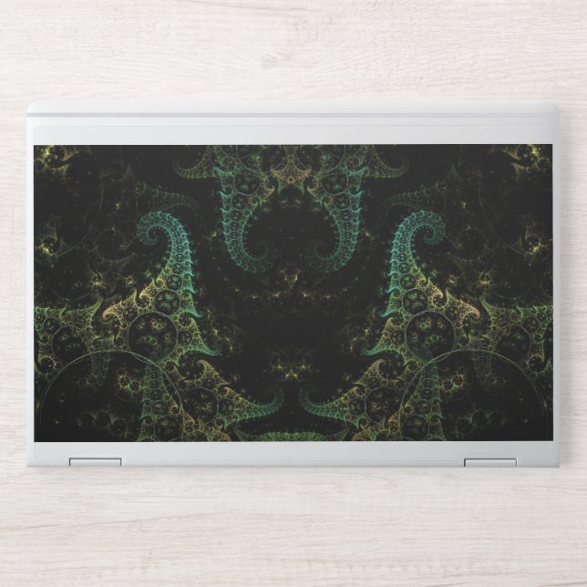 Fractal Abstract Pattern Future HP Laptop Skin (Front)