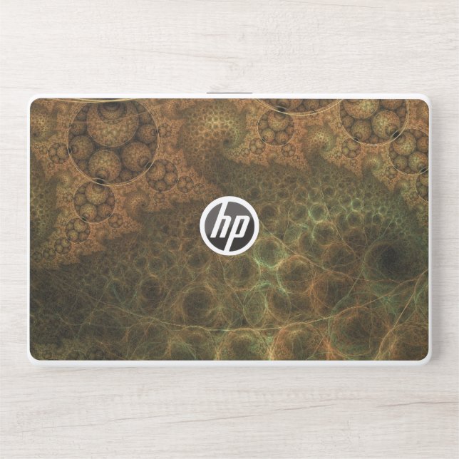 Fractal Abstract Pattern Future HP Laptop Skin (Front)