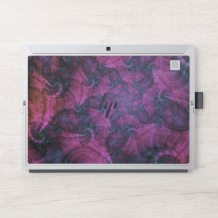 Fractal Abstract Purple Wallpaper- HP Laptop Skin