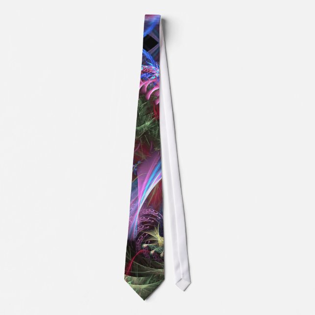 Fractal Abstracts Tie (Front)