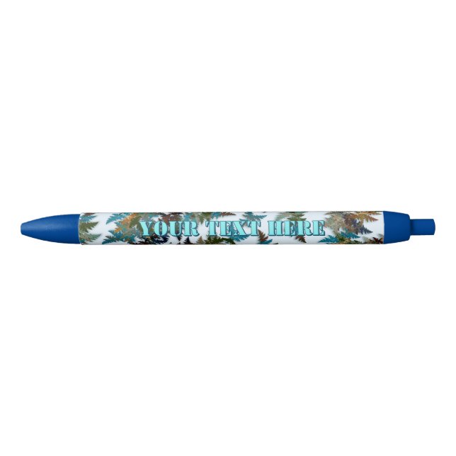 Fractal Arctic Camouflage Pen (Front)
