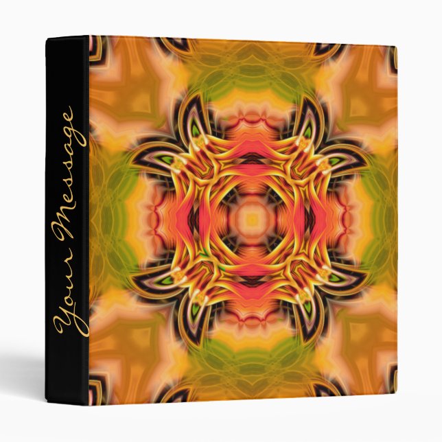 Fractal Art 15 Binder (Front/Spine)