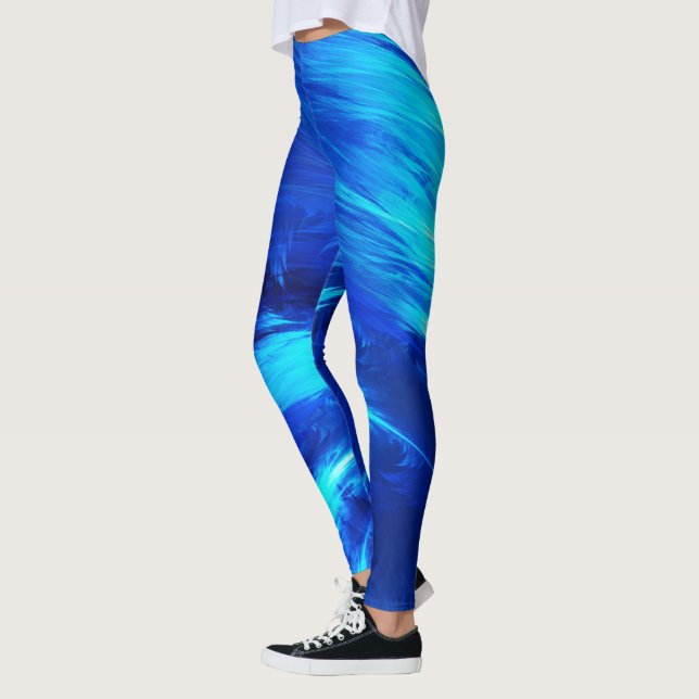 Fractal Art 18 Leggings (Left)
