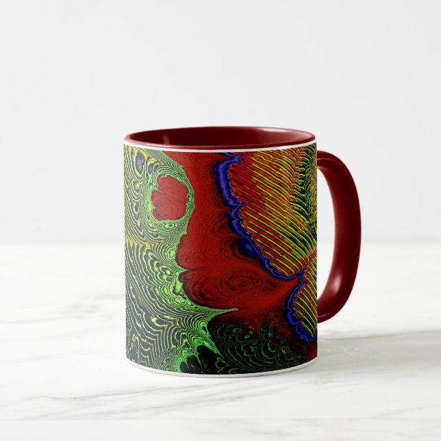 Fractal Art 1-10 Mugs (Front Right)