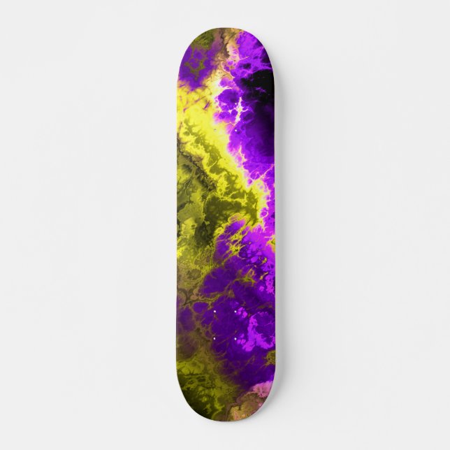 Fractal Art 1-4 Skateboard Deck (Front)