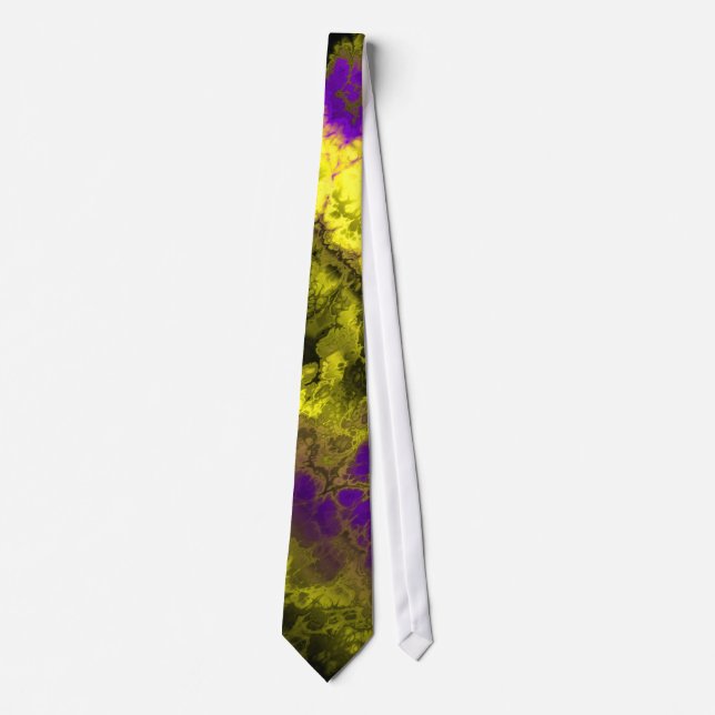 Fractal Art 1-4 Tie (Front)