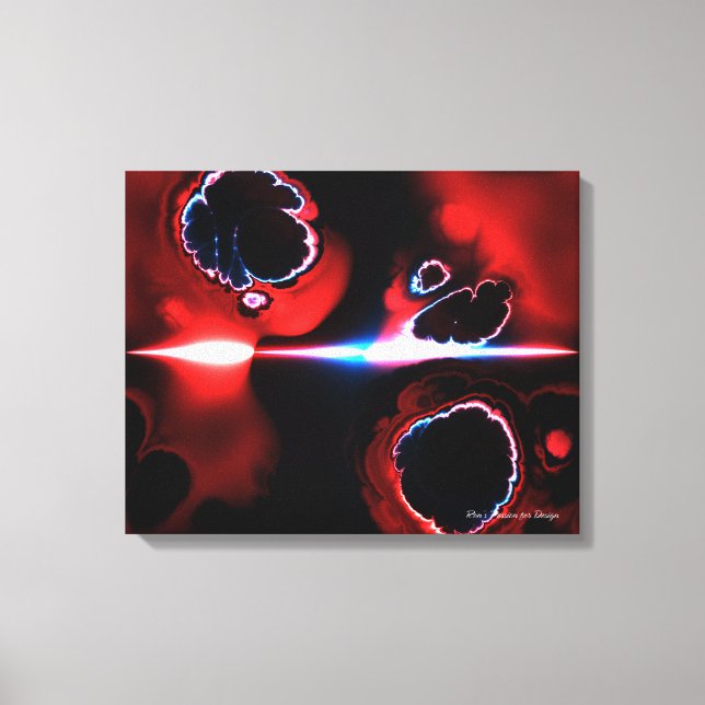 Fractal Art 1-7 Wrapped Canvas Print (Front)