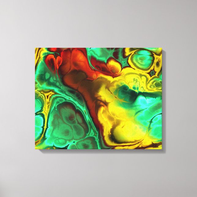Fractal Art 2-1 Wrapped Canvas Print (Front)