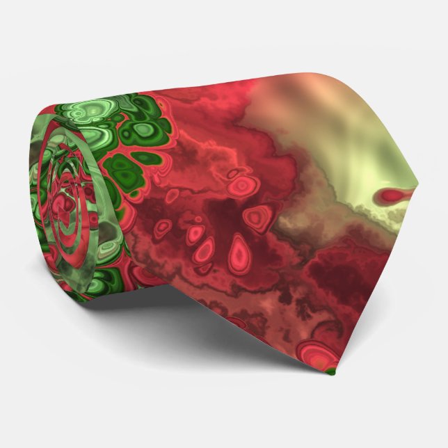 Fractal Art 2-4 Neck Tie (Rolled)