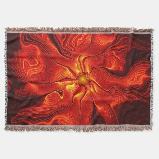 Fractal Art 36 Throw Blanket | Zazzle