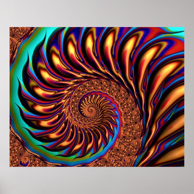 Fractal Art 47 Poster (Front)