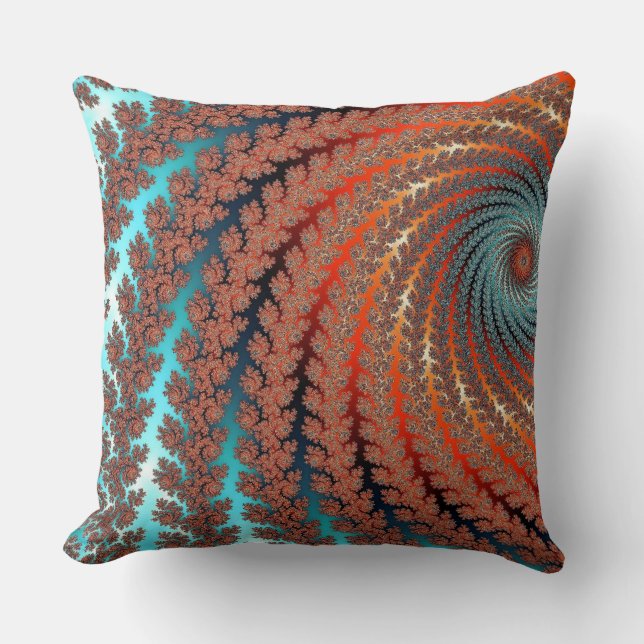 Fractal Art 53 Throw Pillow (Front)