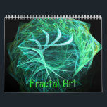 Fractal Art Calendar<br><div class="desc">Calendar with fractal art designs.</div>