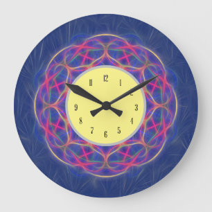 Fractal Art Clock