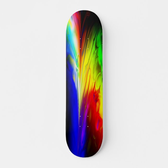 Fractal Art D Skateboard (Front)