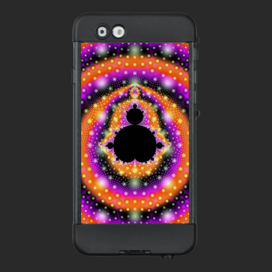 Fractal Art Mandelbrot Orange Purple LifeProof NÜÜD iPhone 6 Case