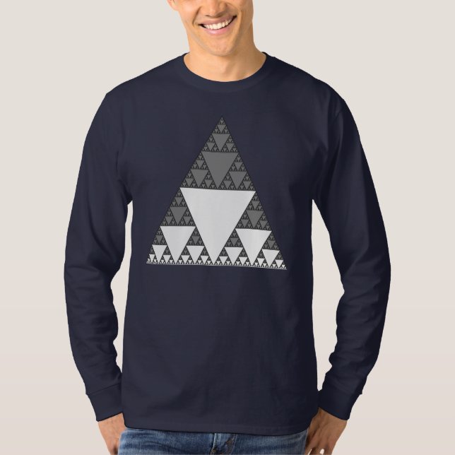 Fractal Art Math Nerd Tshirt (Free App in details) (Front)