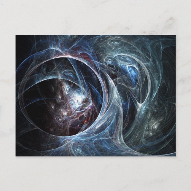 Fractal Art Postcard: Spider's Cave Postcard (Front)