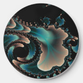 fractal art wireless charger (Front)