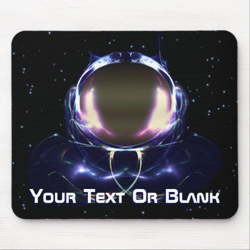 Fractal Astronaut Mouse Pad