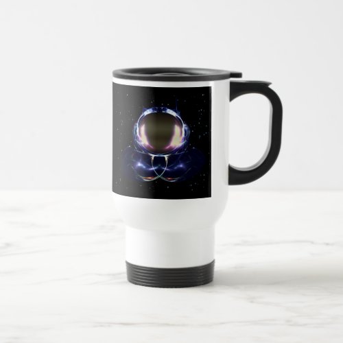 Fractal Astronaut Travel Mug