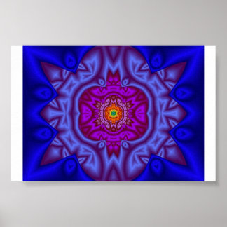 Fractal beauty poster