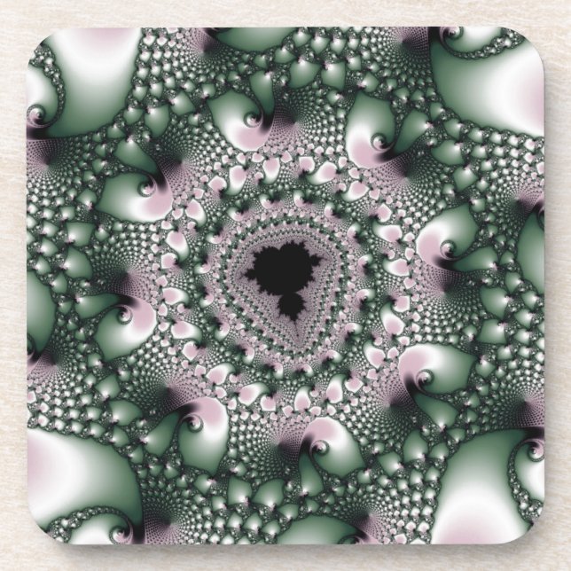 Fractal Beverage Coaster (Front)