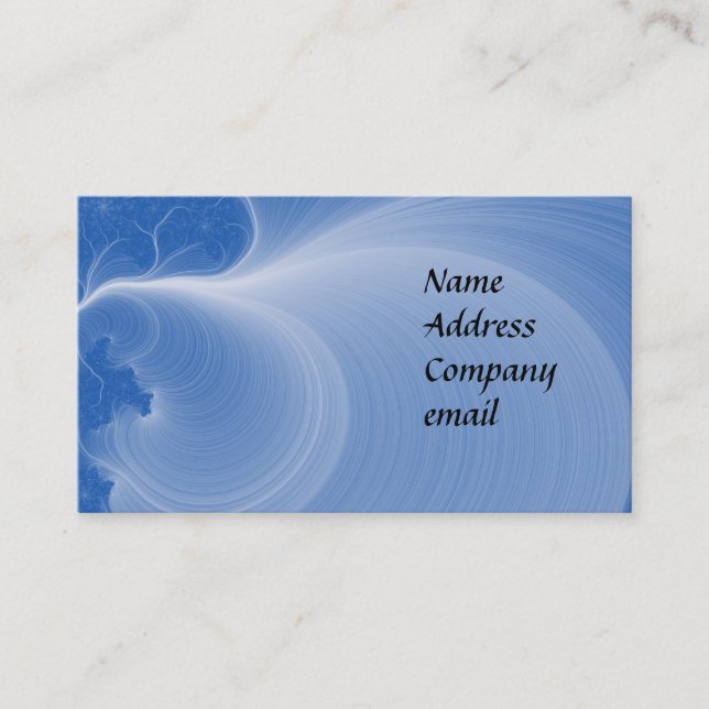 Fractal bizcard business card (Front)