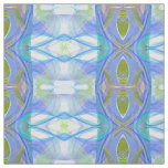 fractal blue ethnic pattern. fabric