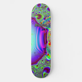Fractal C~09 Triptych #2 Sick Stick Pro Skateboard Deck