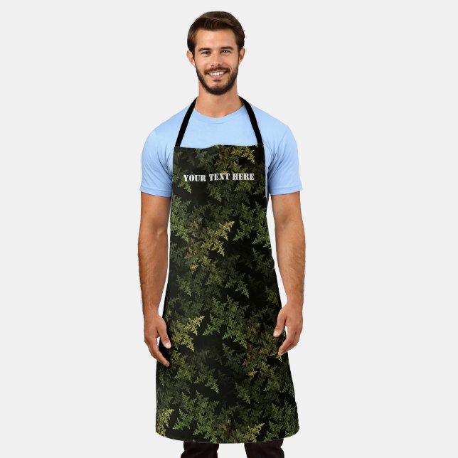 Fractal Camouflage Apron (Worn)
