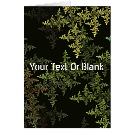 Fractal Camouflage Cards (Front)
