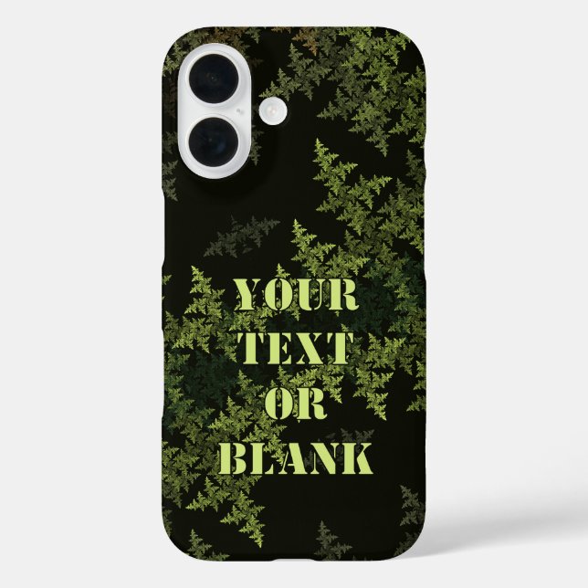 Fractal Camouflage Case-Mate iPhone Case (Back)