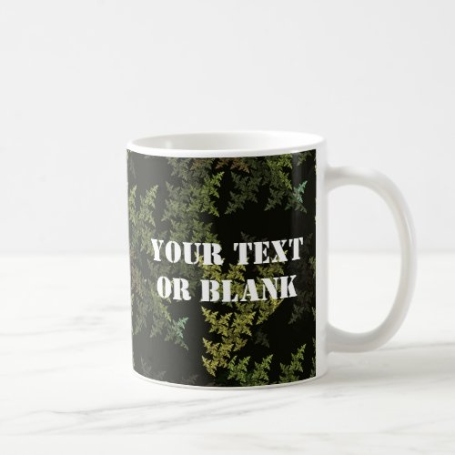 Fractal Camouflage Coffee Mug