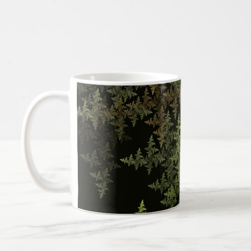 Fractal Camouflage Coffee Mug