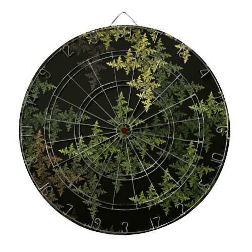 Fractal Camouflage Dartboard