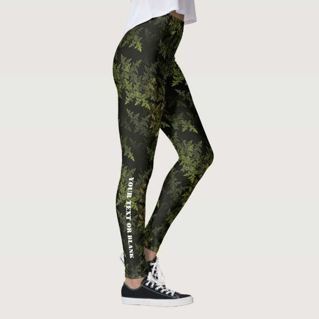 Fractal Camouflage Leggings (Right)