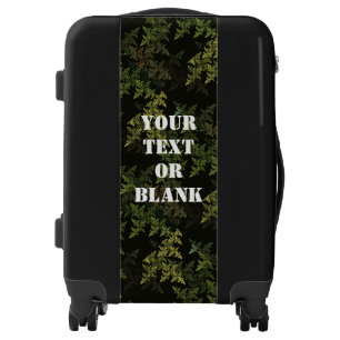 Fractal Camouflage Luggage
