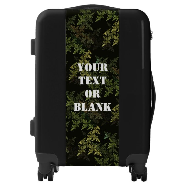 Fractal Camouflage Luggage (Front)