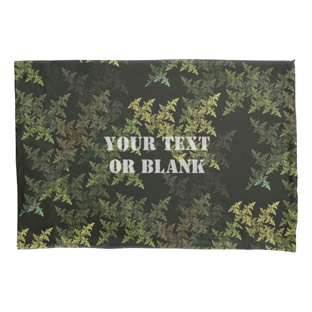 Fractal Camouflage Pillowcase (Front)